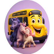 PartyParty Bus Bitcoin and dogiecoin